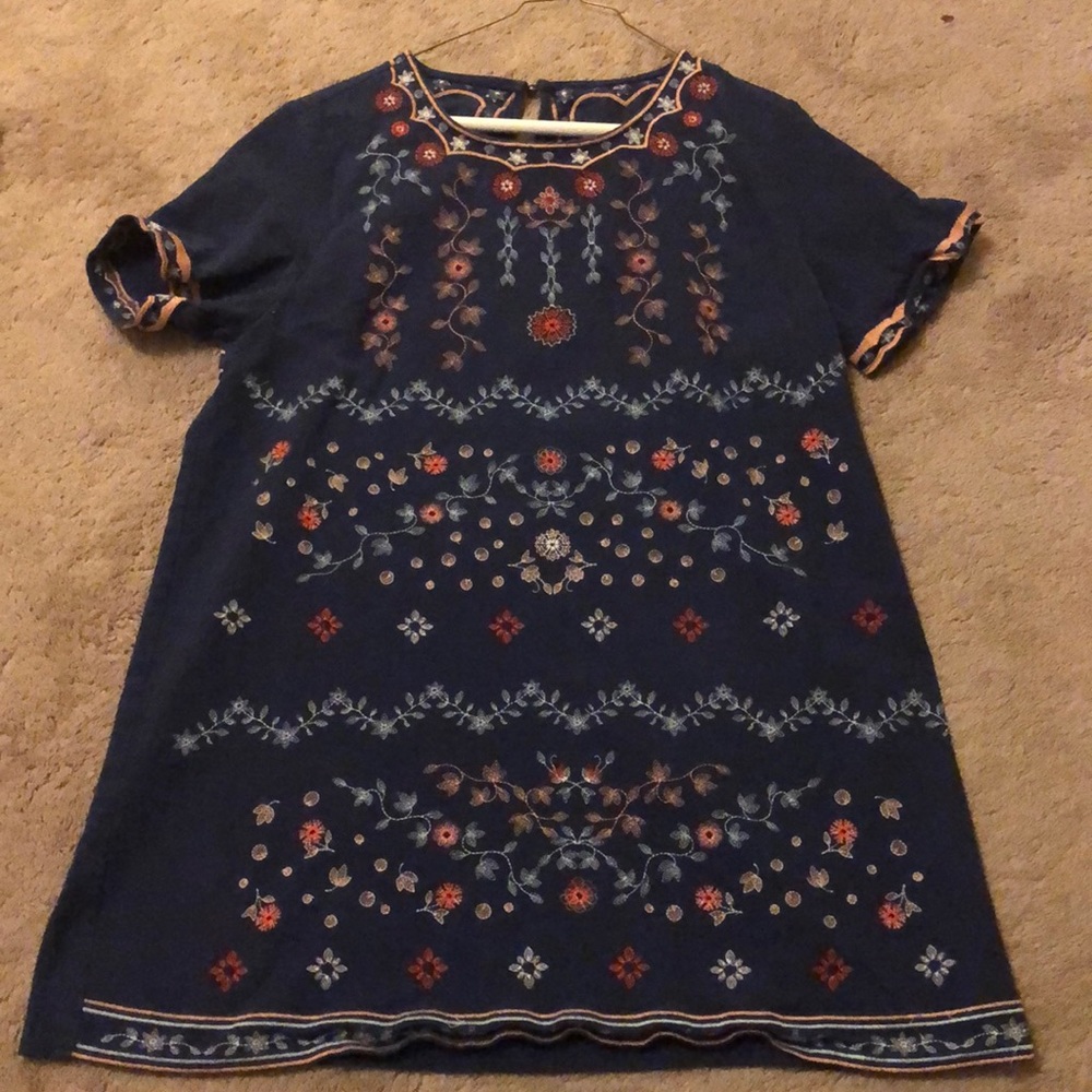 Blue dress!!